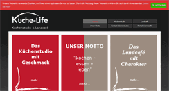 Desktop Screenshot of kueche-life.de